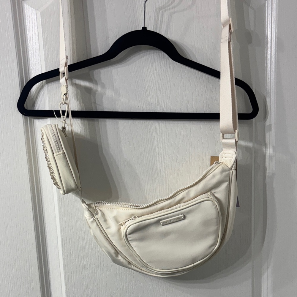 Steve Madden Madden Girl Cream Crossbody Bag Lulu Style